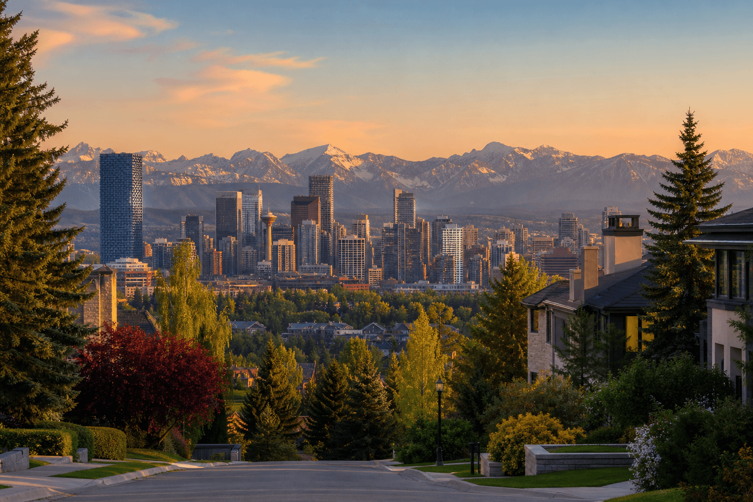 Upper Mount Royal neighbourhood, Calgary, Alberta